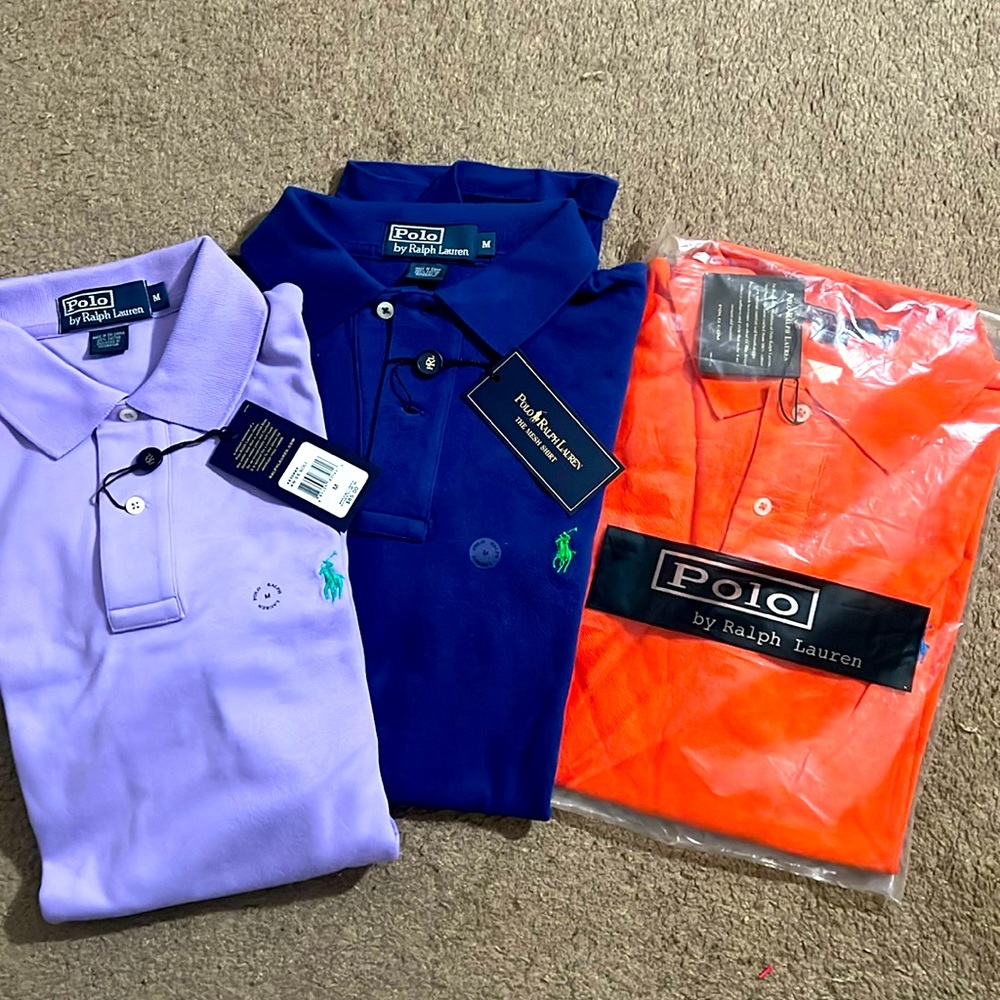 3 - NWT- Men’s Ralph Lauren Polo Short Sleeve